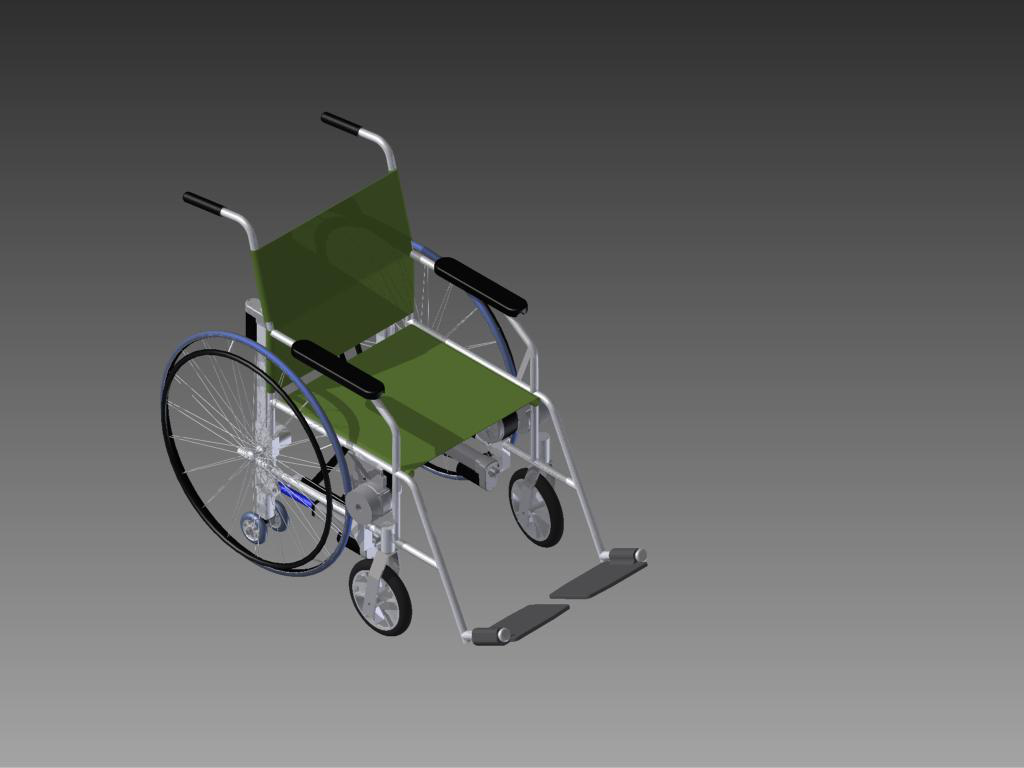 휠체어 보조장치